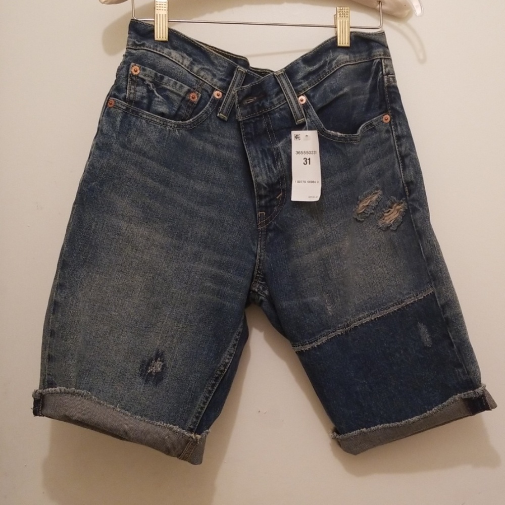 denim Levi's short 511 new size 31